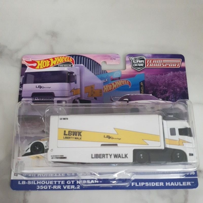 Hot Wheels Loose Team Transport Lbwk 35gt Rr Flipsider Hauler