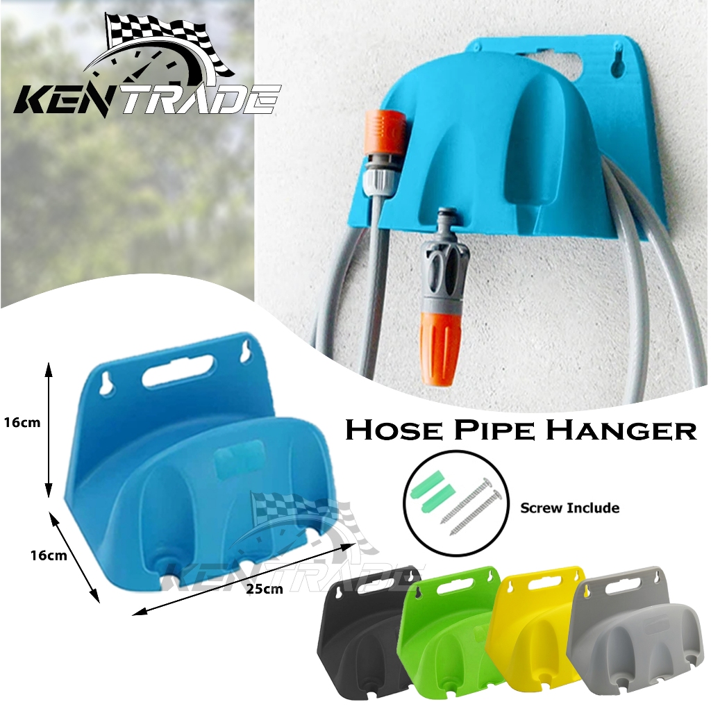 Heavy Duty Hose Hanger Pipes Reel Claber Style Holder Wall Mounted