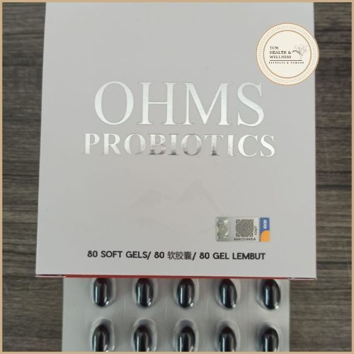 PHM OHMS Japan Probiotics Softgels OHMS Probiotics 5 80 's | Shopee ...