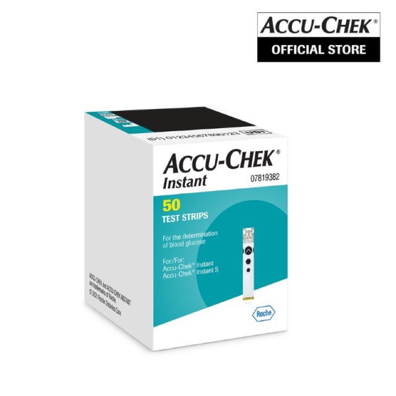 [MINOR BOX DEFECT] AccuChek Instant Test Strips (50's) EXP 30/08/2024