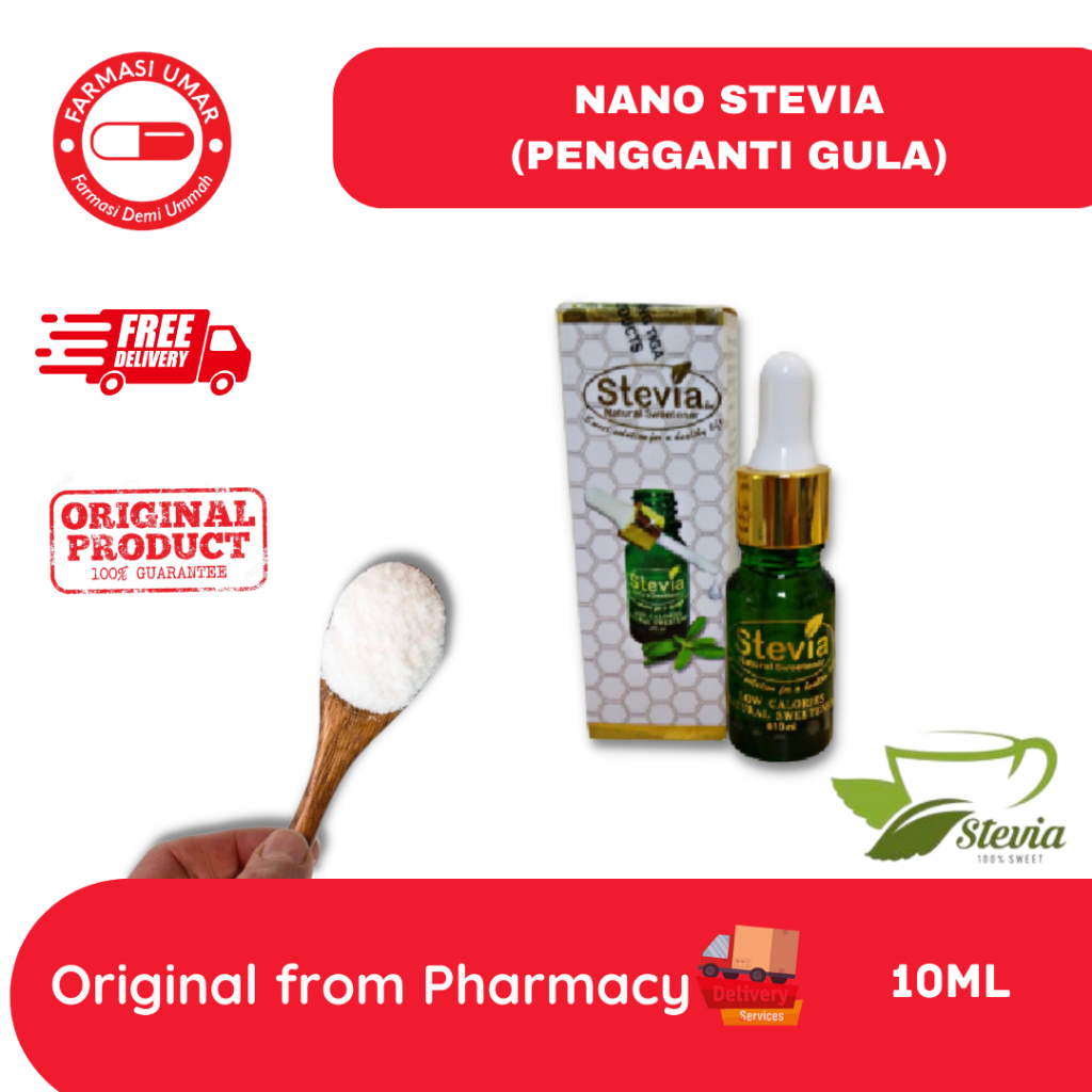 NANO STEVIA NATURAL SWEETENER 10ML Shopee Malaysia