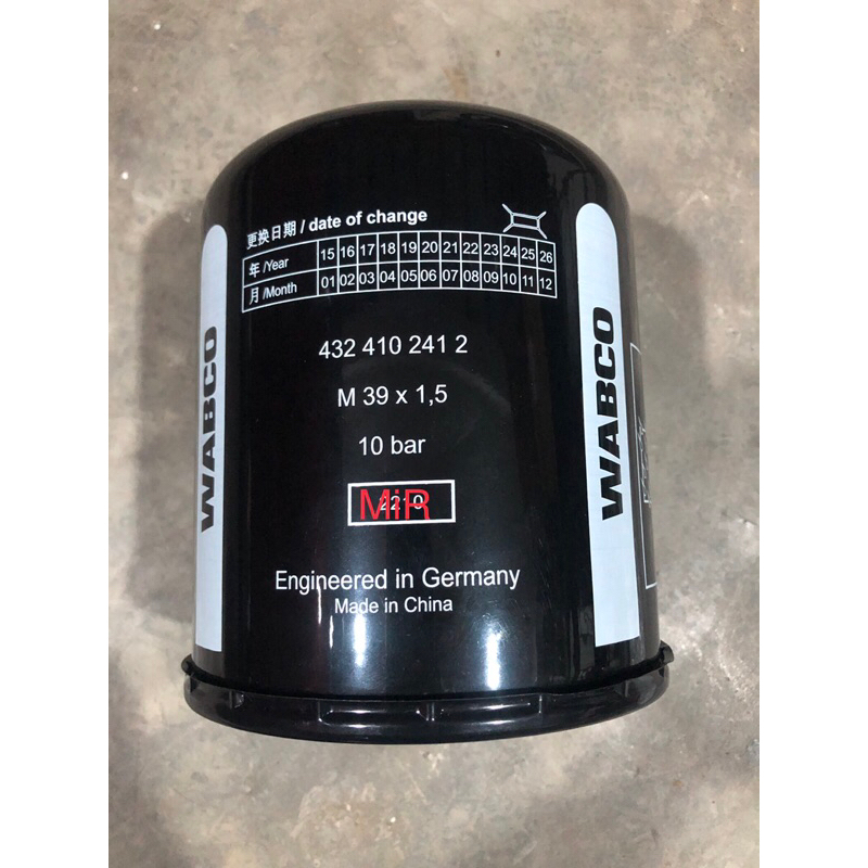 Air dryer filter wabco YUTONG ZK6127 Shopee Malaysia
