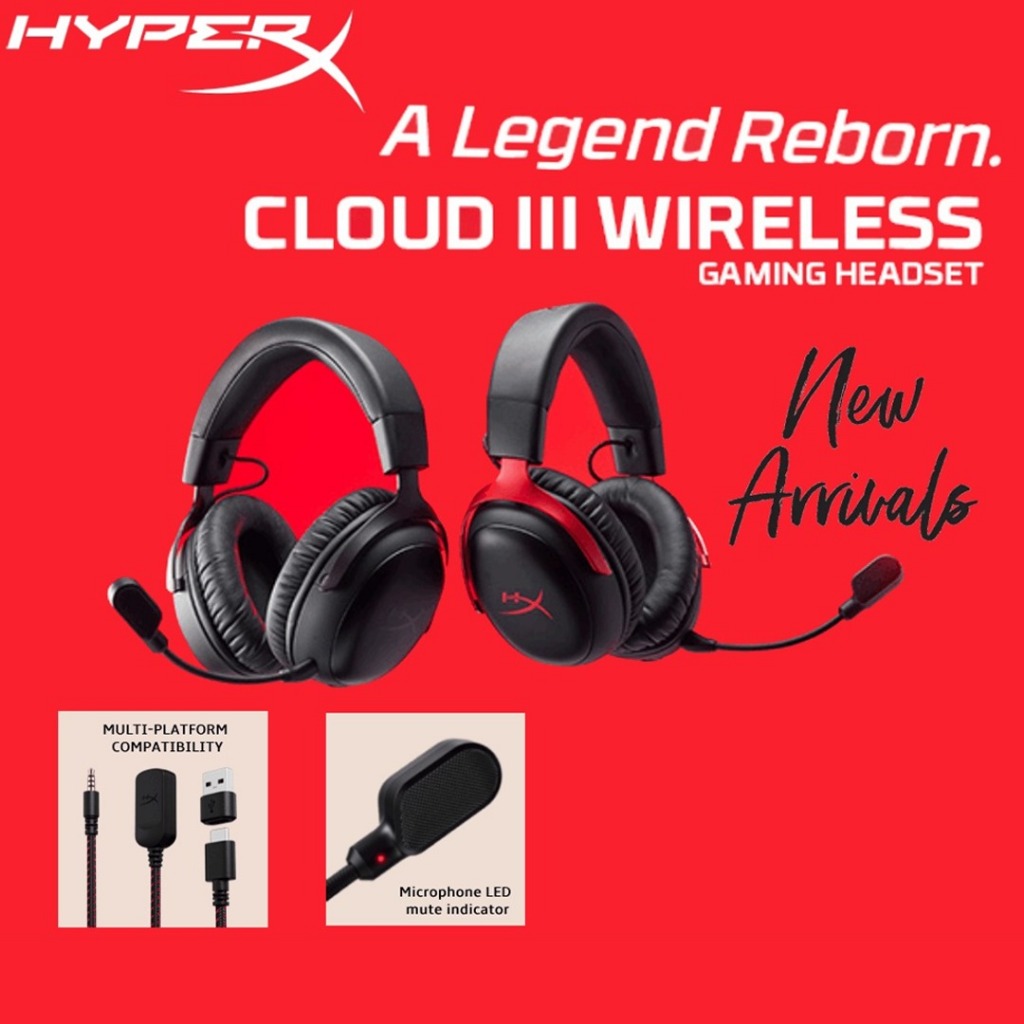 HYPERX CLOUD III / HYPERX CLOUD III WIRELESS CLOUD II WIRELESS GAMING ...