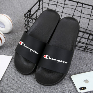 Black champion online sandals