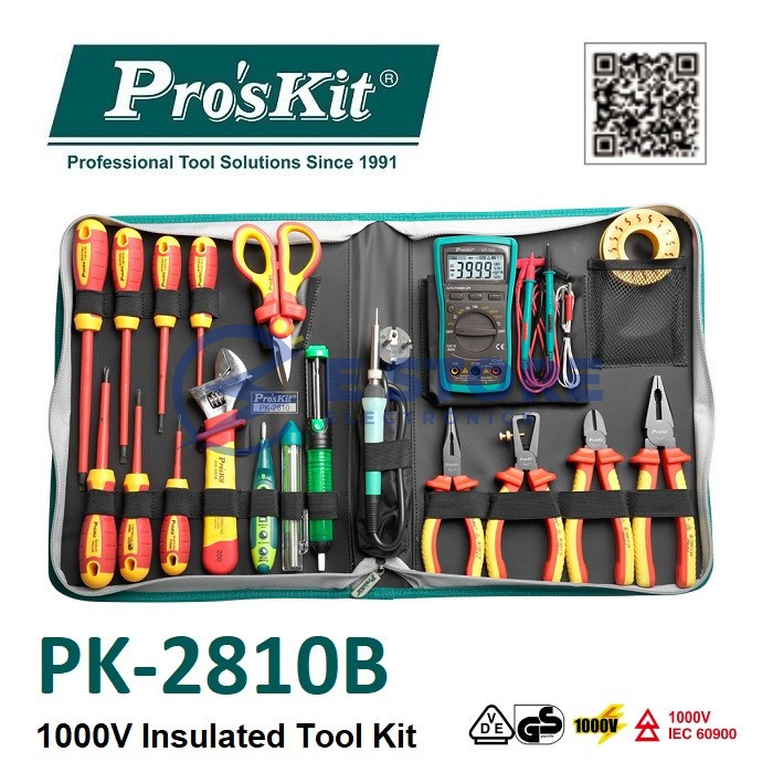 Pro'sKit PK-2810B 1000V Insulated Tool Kit (Taiwan) | Shopee Malaysia