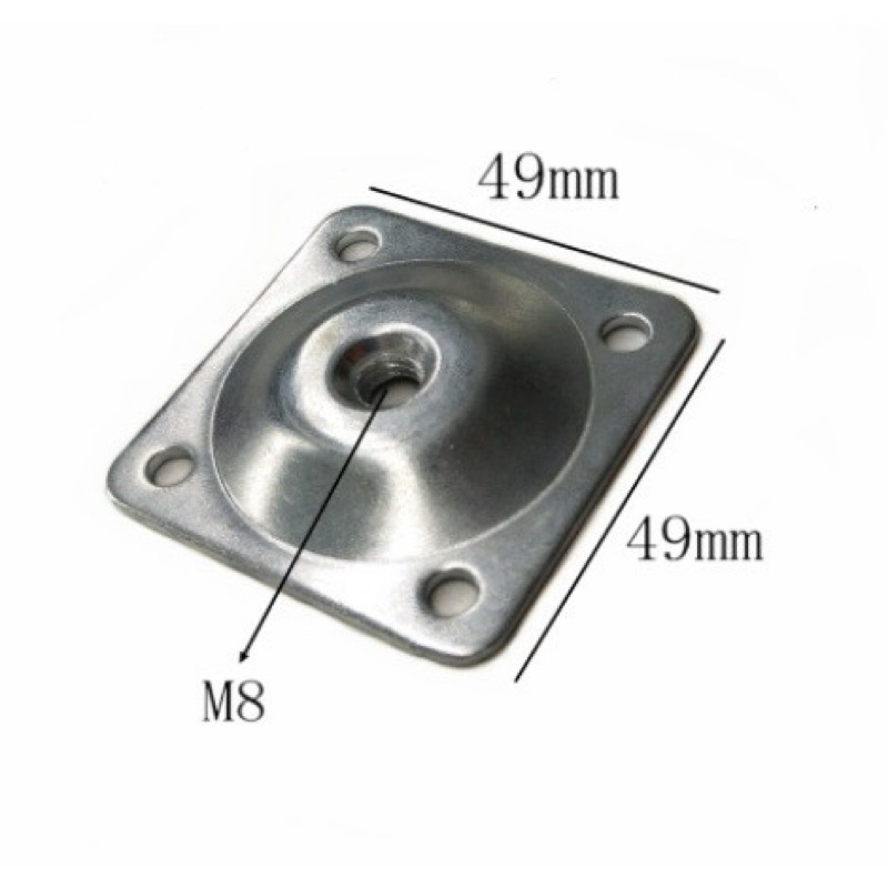 GTL Furniture Hardware Metal Plate Sofa Leg Connector Bracket for Sofa