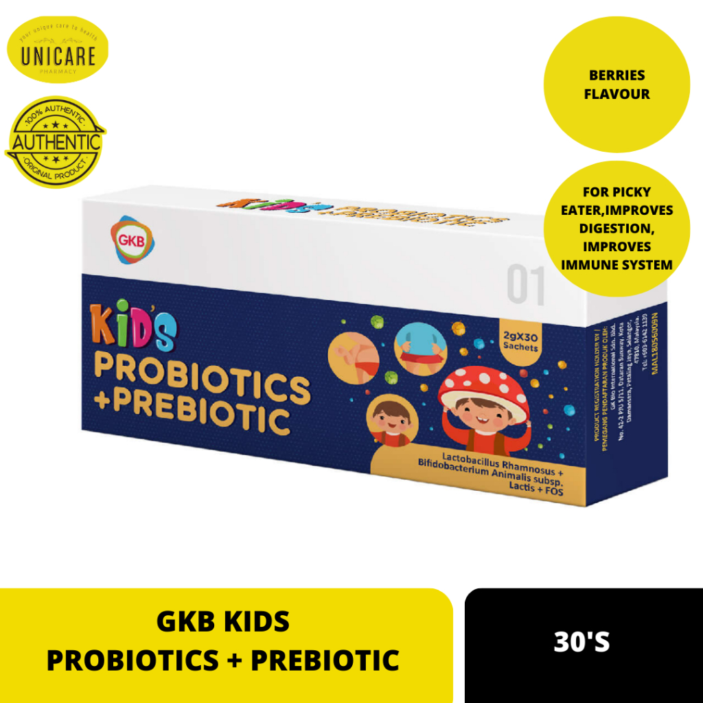 GKB KIDS PROBIOTICS + PREBIOTIC (2G X 30'S) | Shopee Malaysia