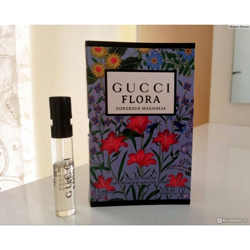 Vial Gucci Flora Gorgeous Gardenia/ Gucci Flora Gorgeous Jasmine/ Gucci ...