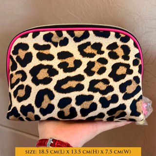 Estee lauder discount leopard makeup bag