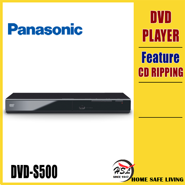 Panasonic DVD Player DVDS500 Shopee Malaysia