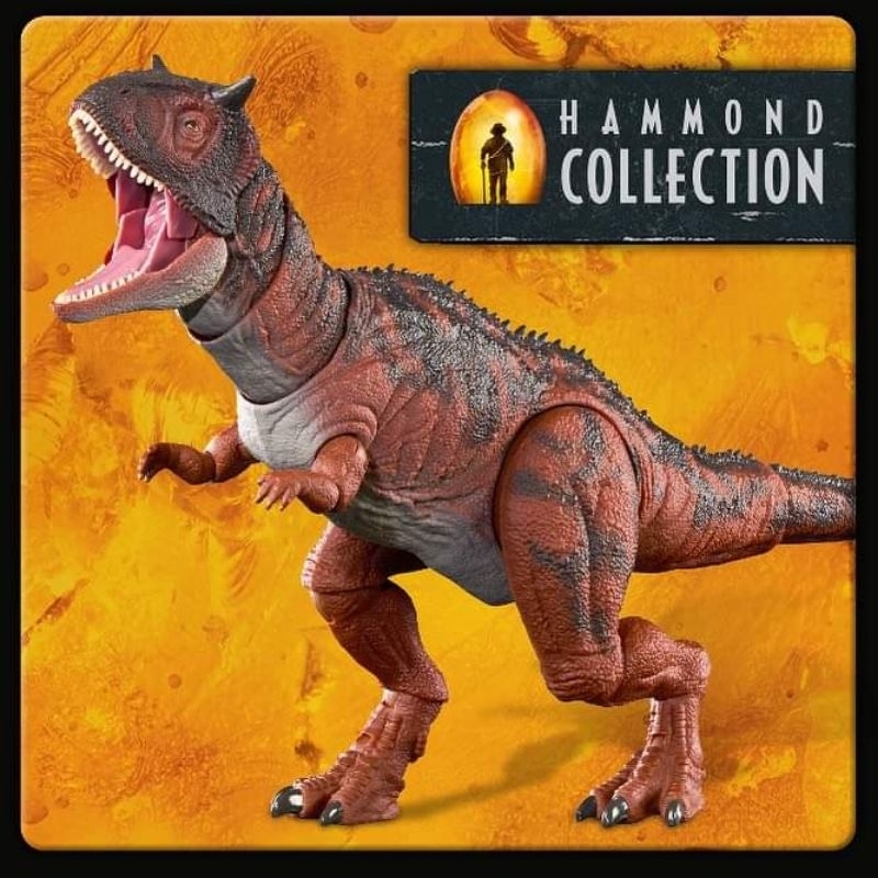 Mattel Jurassic World Hammond Collection Carnotaurus Dino Trackers ...