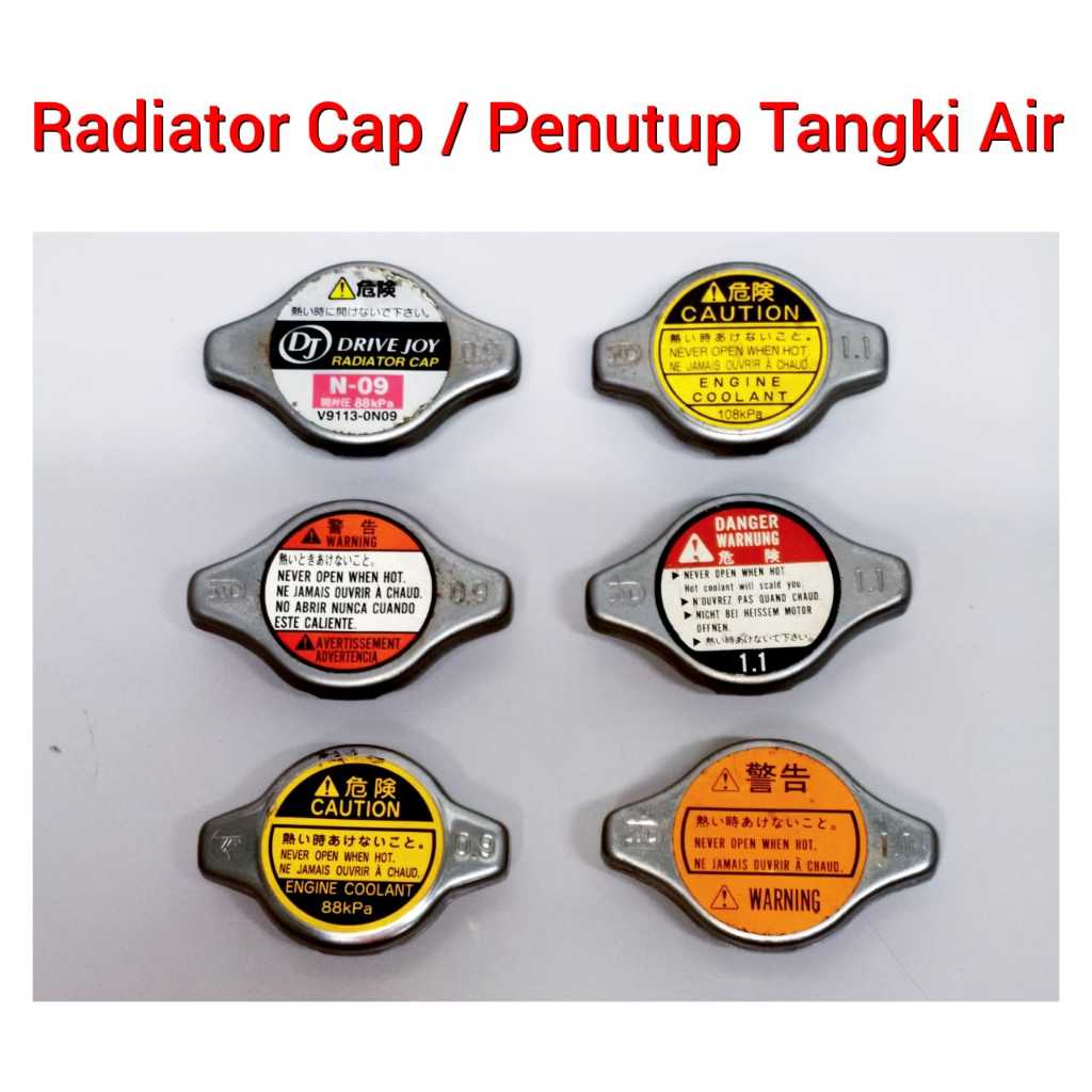 Radiator Cap   Cooling Cover   Penutup Tangki Air ( Original Used Japan 