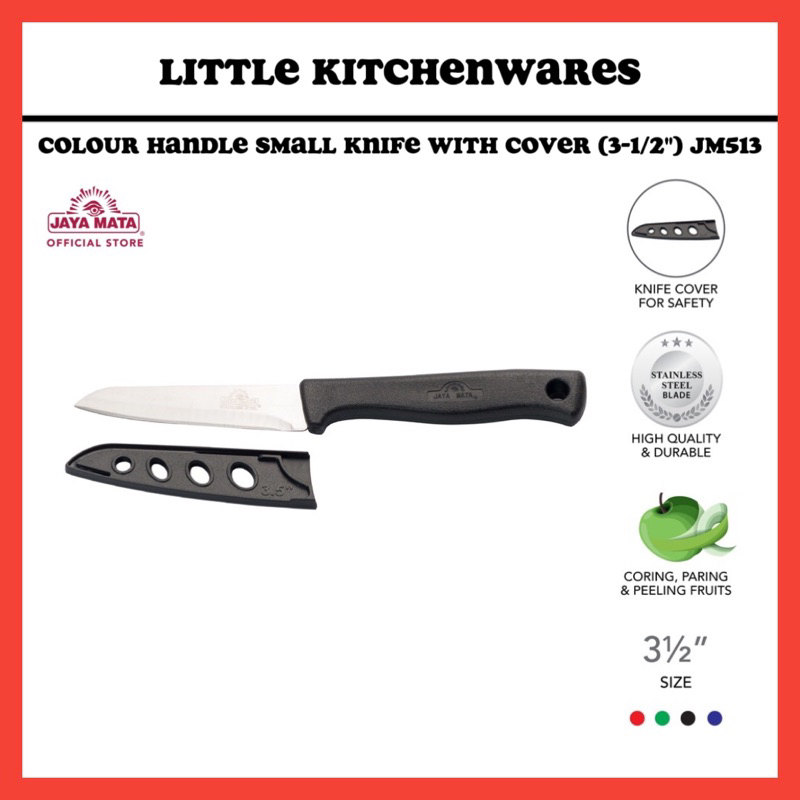 JAYA MATA JM513 31/2" Small Knife With Cover[Small Knife_Kitchen Knife