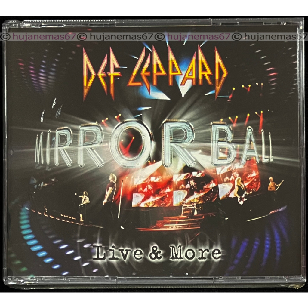 DEF LEPPARD Mirror Ball Live & More 2011 INTERGLOBAL MUSIC DELUXE