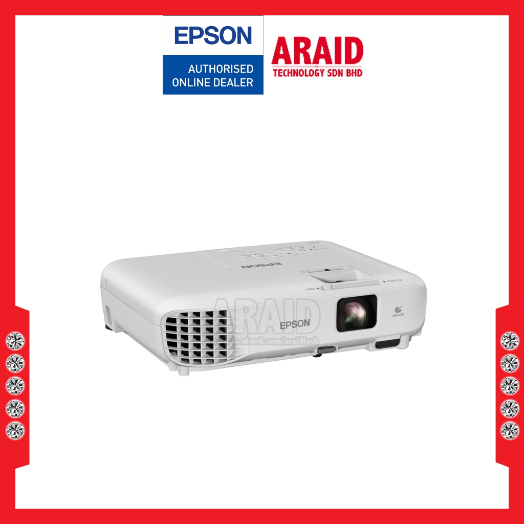 Epson EBX06 XGA 3600 Lumens 3LCD Projector Shopee Malaysia