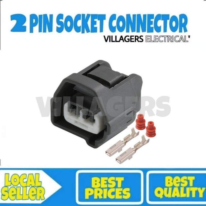 2 pin Toyota Camry Estima Wish Perodua Viva Cam Crank Shaft Sensor Socket Connector Shopee
