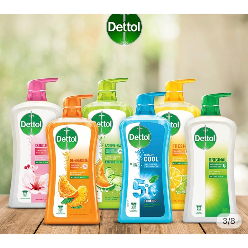 Dettol Shower Gel Fresh 950 ml Shopee Malaysia