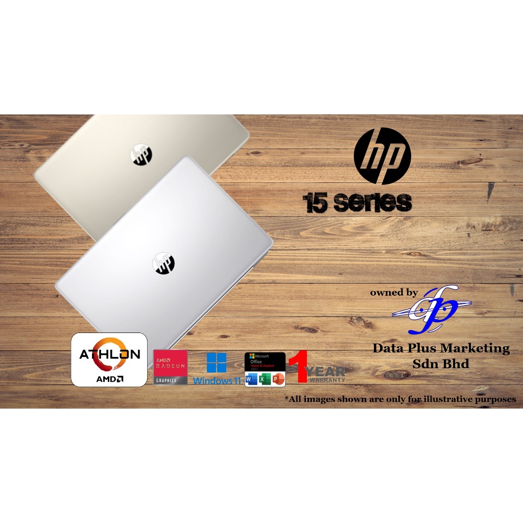 Hp 15 Series Amd Athlon Silver 7120u8gb512gb Ssd156 Fhdwindows11hands1yw Shopee Malaysia 4396