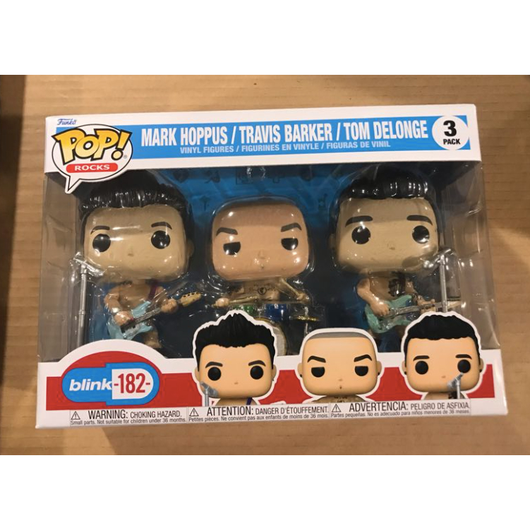 Funko POP! Rocks: Blink-182 Vinyl Figures 3-Pack