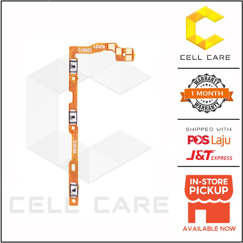 CellCare Power On Off Switch Flex Cable Ribbon Compatible For VIVO Y21T ...