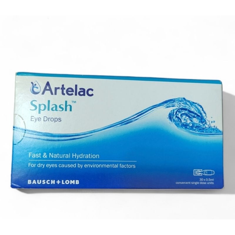 ARTELAC SPLASH EYE DROPS 0.5ML X 30S (EXP 09 /2024) Shopee Malaysia