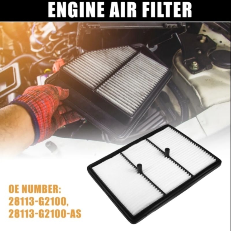 ENGINE AIR FILTER HYUNDAI IONIQ 2017-2023 (28113-G2100) | Shopee Malaysia
