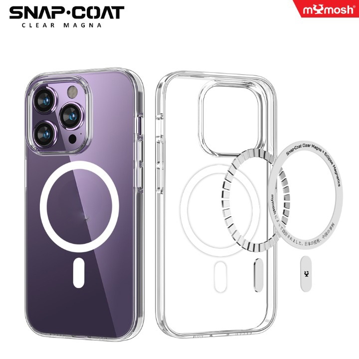Mymosh Clear Magna Transparent Case For iPhone 15/15 Pro/15 Pro Max/15 ...