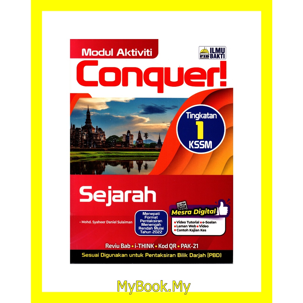 *BARU* MyB Buku Latihan : Modul Aktiviti Conquer Tingkatan 1 - Sejarah ...