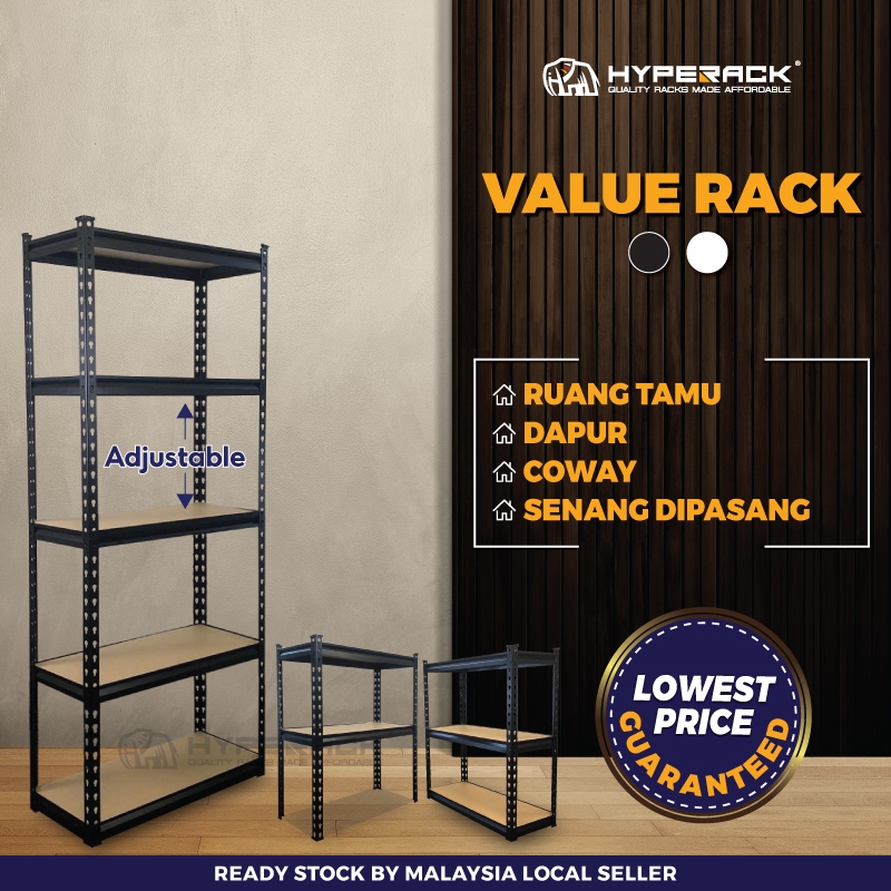 🔥 HYPERACK ™️ Stainless Steel Rack Kitchen Rack Storage Rack Shelf Rak  Dapur Rak Besi Microwave rack – Hyperack