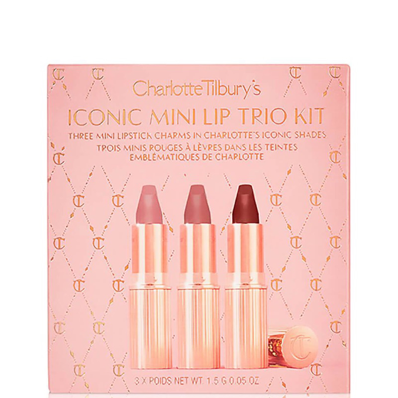 Charlotte Tilbury Iconic Mini Lip Trio | Shopee Malaysia