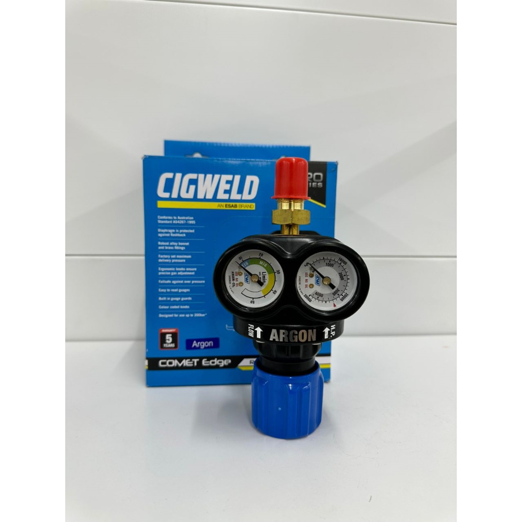 Cigweld comet ESS3 edge argon regulator Shopee Malaysia