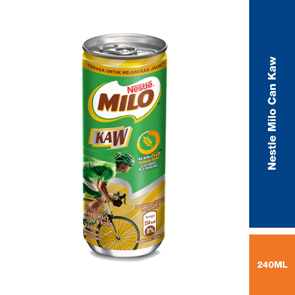 Nestle Milo Tin Kaw 240ml Shopee Malaysia 5476