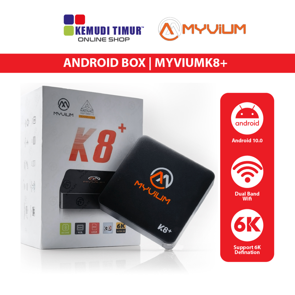 MYVIUM K8+ Tv Box