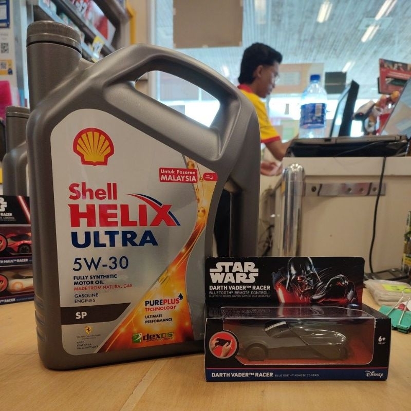 DARTH VADER RACER + Shell Helix Ultra 5W-30 (4L) [BUY 3 FREE 1 ...