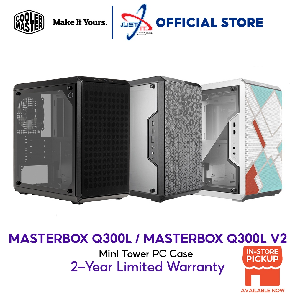 Cooler Master Masterbox Q300L / Q300L V2 M-ATX PC CASING | Shopee Malaysia