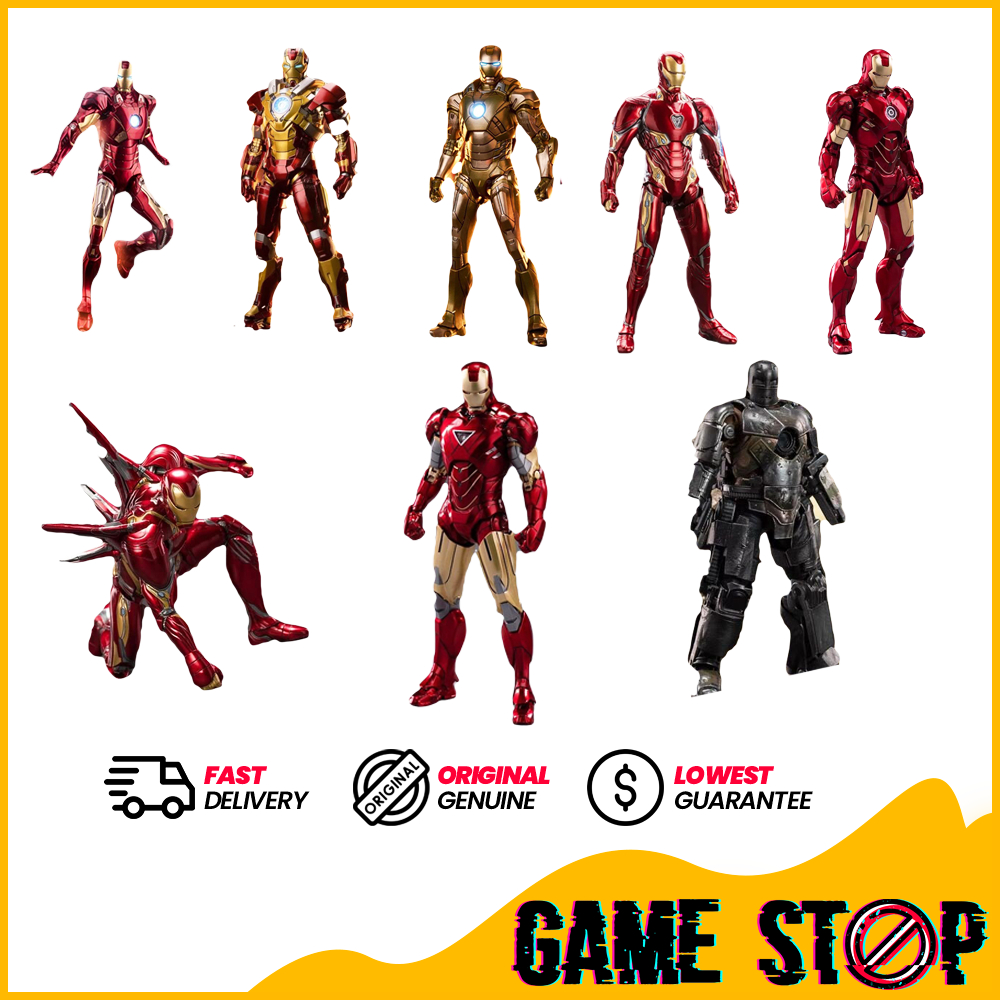 ZD Toys Iron Man LED MKI / MKII / MKIII / MK IV / MK V / MK VI / MK VII ...