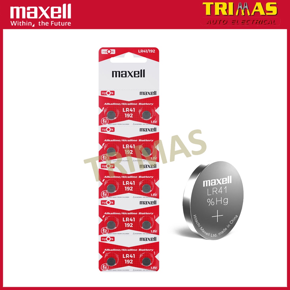 ORIGINAL Maxell LR44 LR41 LR1130 AG13 AG3 AG10 Calculator Remote ...