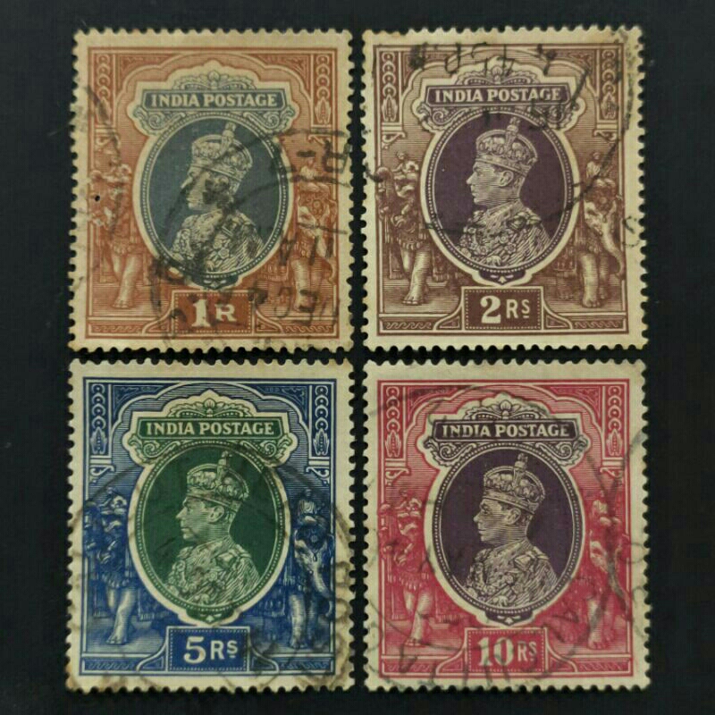 1937 Stamp IndiaUnique Used StampPre IndependenceKing VI