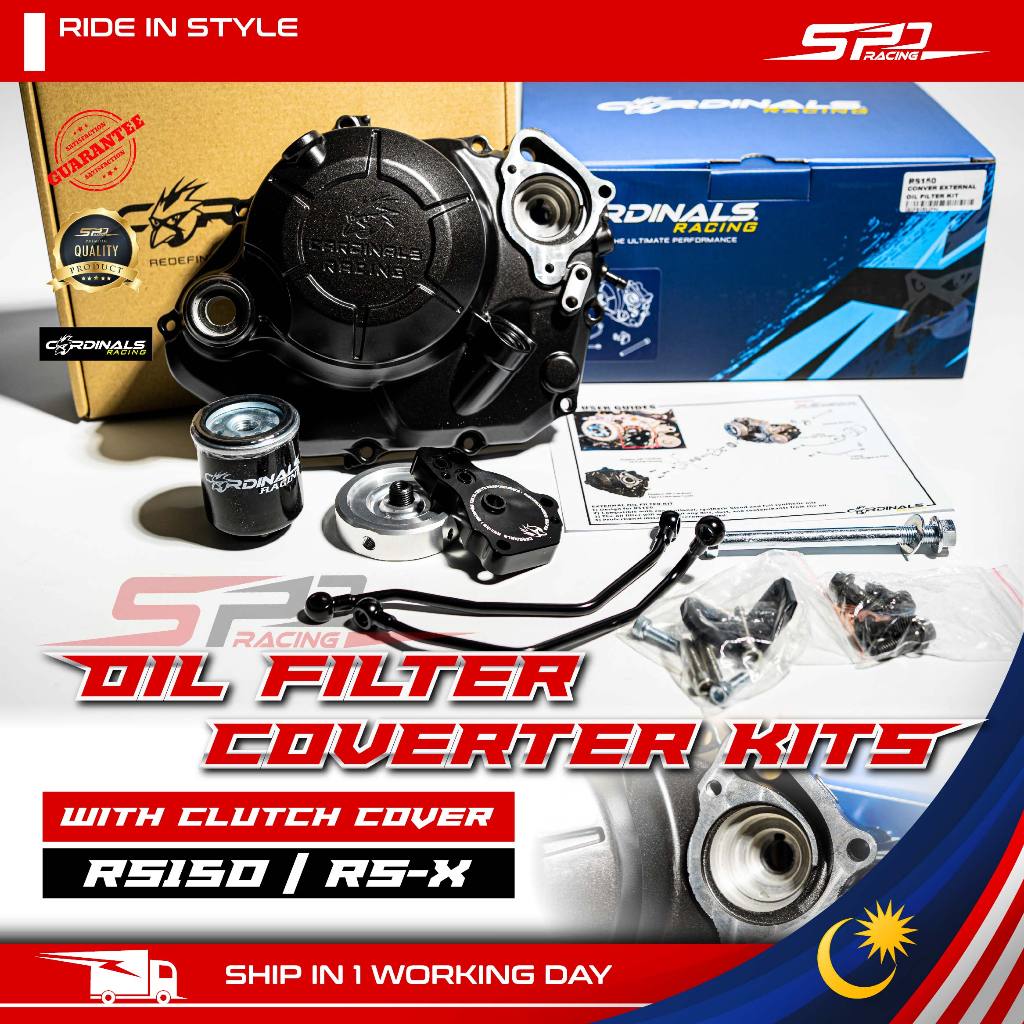 RS150 RSX HONDA Oil Filter Coverter Kits with Clutch Cover