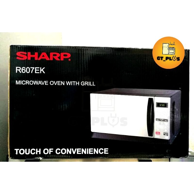 Sharp R607EK 25Litre Microwave with Grill R 607 EK 25 Litre Shopee