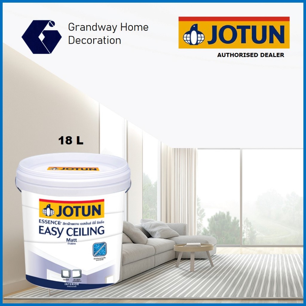 Jotun Essence Easy Ceiling Liters Matt White Shopee Malaysia