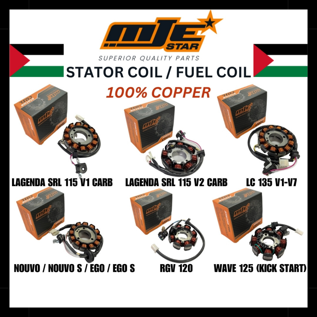 FUEL COIL LAGENDA SRL 115 STATOR COIL YAMAHA LC135 COIL LC135