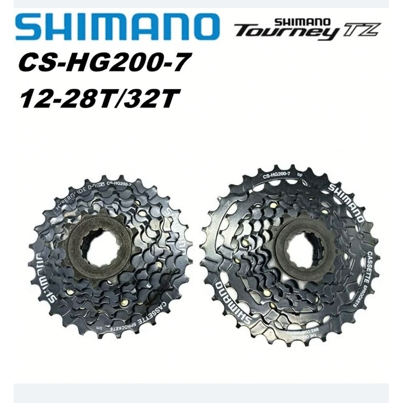 Shimano CS-HG200 7S Cassette VTT HG200 umont 28T 32T pièces de vélo