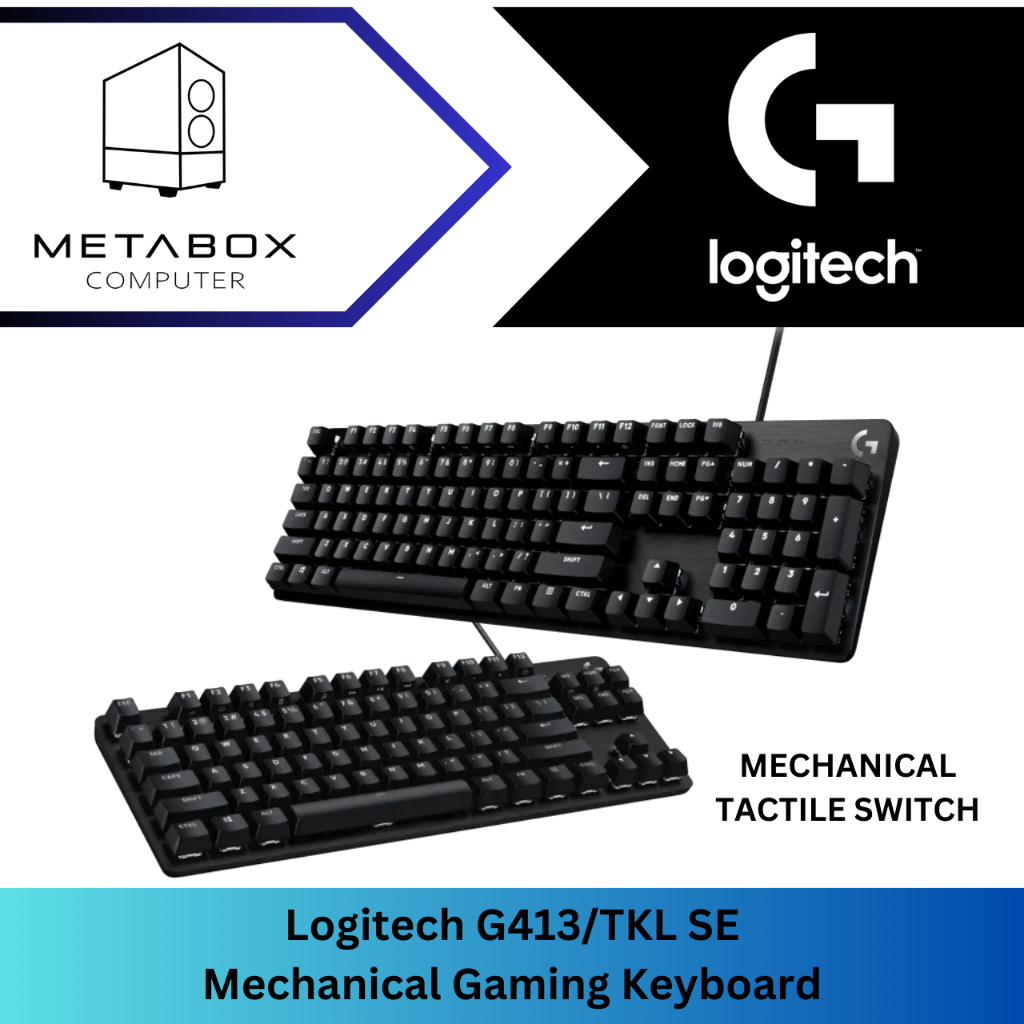 LOGITECH G413/TKL SE MECHANICAL GAMING KEYBOARD | Shopee Malaysia