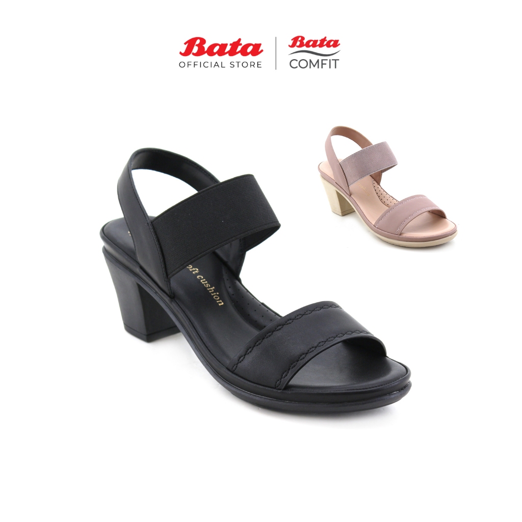 Bata hot sale heels slippers