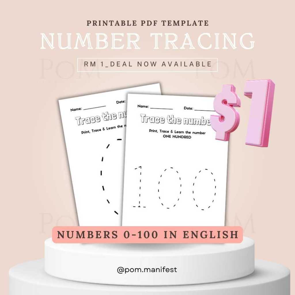 [PDF]RM03 Print, Trace & Learn the Numbers 0 to 100 in English ...