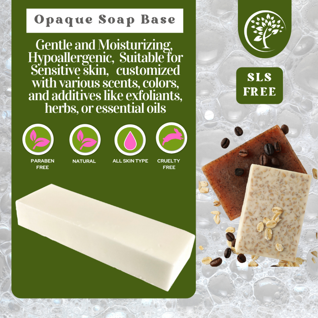 1kg Opaque Glycerin Soap Base SLS Free Shopee Malaysia