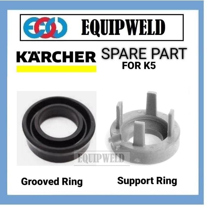 SPARE PART KARCHER GROOVED RING 3PCS / SUPPORT RING FOR K5 HIGH