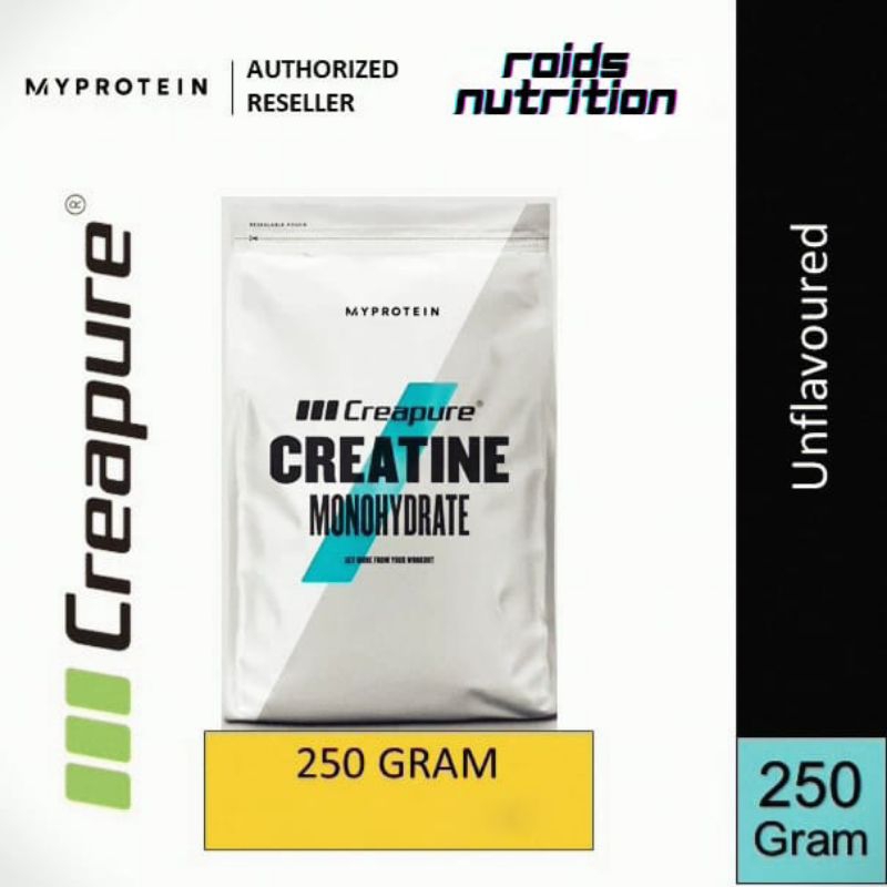 Myprotein Creapure Creatine Monohydrate 250g Unflavoured Shopee