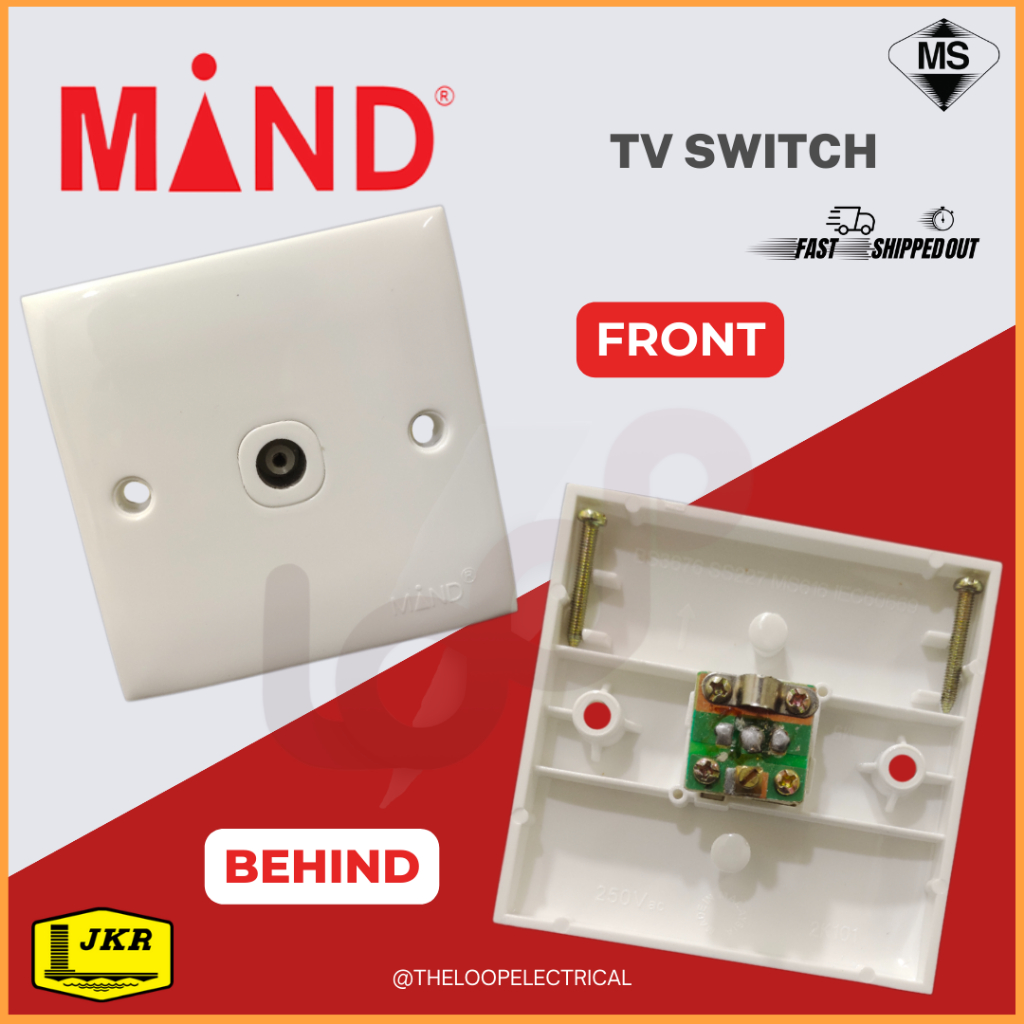 [READY STOCK] MIND SWITCHES (SUIS ELEKTRIK) WITH SIRIM / SIRIM & JKR ...